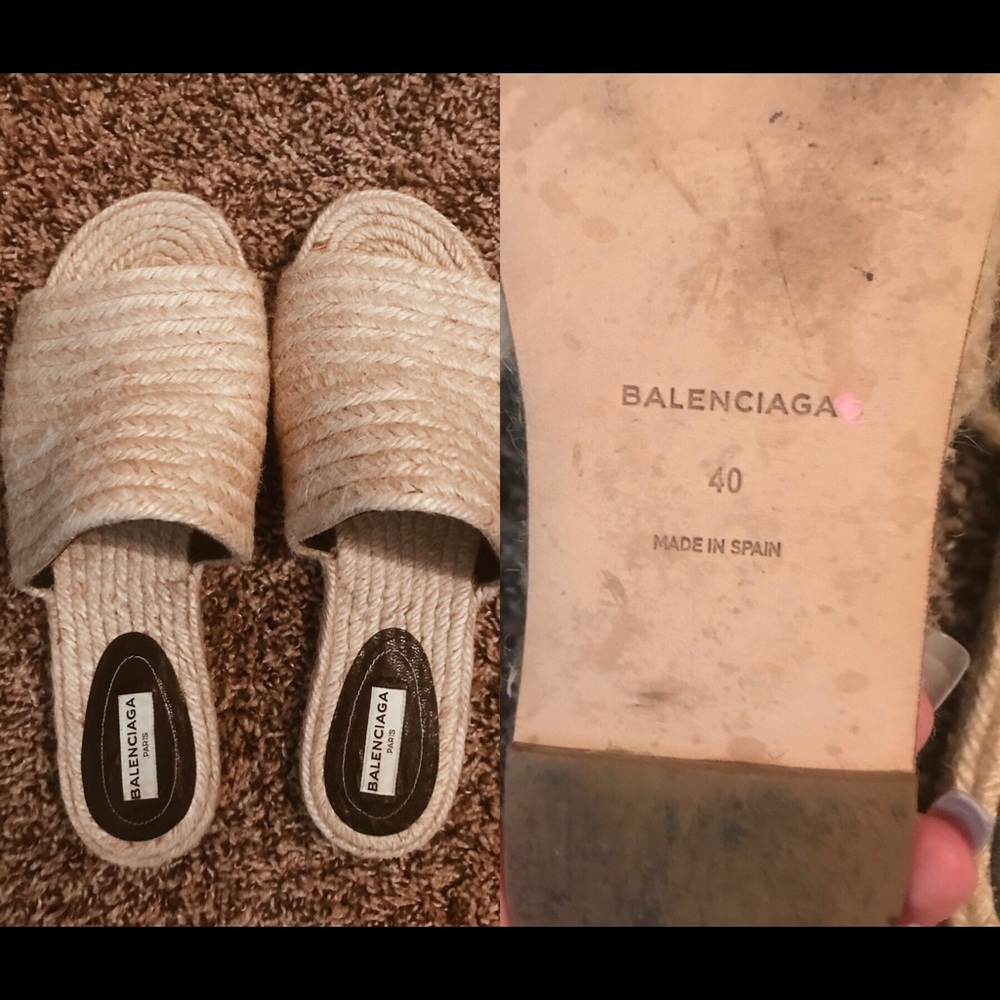 Balenciaga rope slides